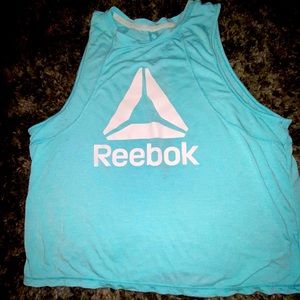 Reebox Muscle Tank Top w/ slit on the back.